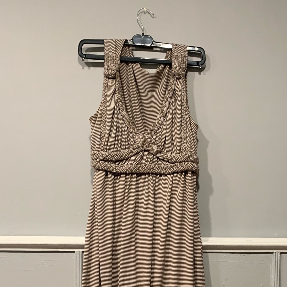 Max Studio Braided Goddess Maxi Dress